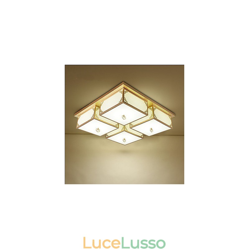 Un'atmosfera di illuminazione del soffitto in ferro delle lampade in stile cinese A
