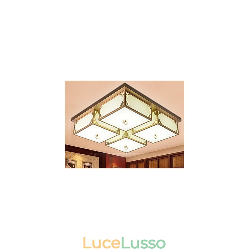 Un'atmosfera di illuminazione del soffitto in ferro delle lampade in stile cinese A