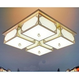 Un'atmosfera di illuminazione del soffitto in ferro delle lampade in stile cinese A