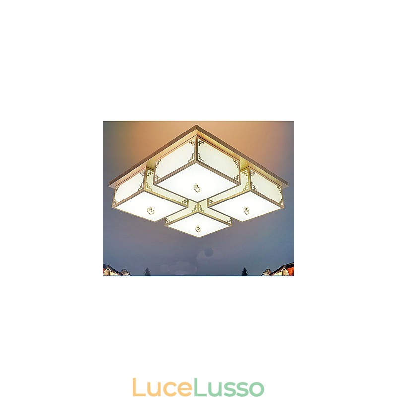 Un'atmosfera di illuminazione del soffitto in ferro delle lampade in stile cinese A