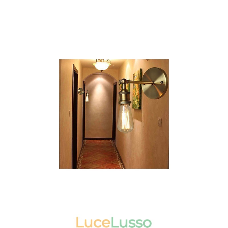 Applique da parete tradizionale classica in metallo