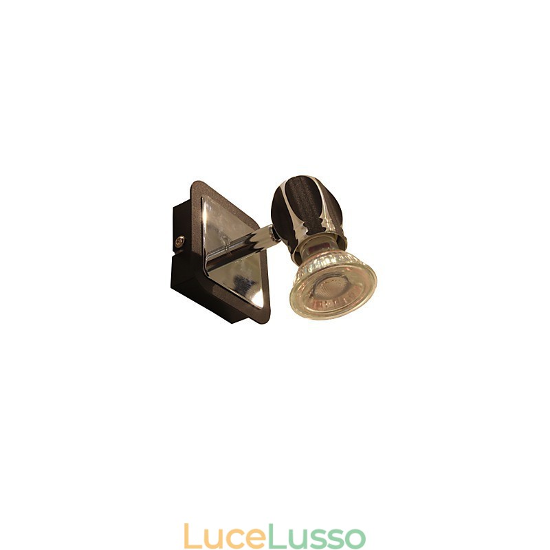 Moderne luci da parete nere per il bagno 3W
