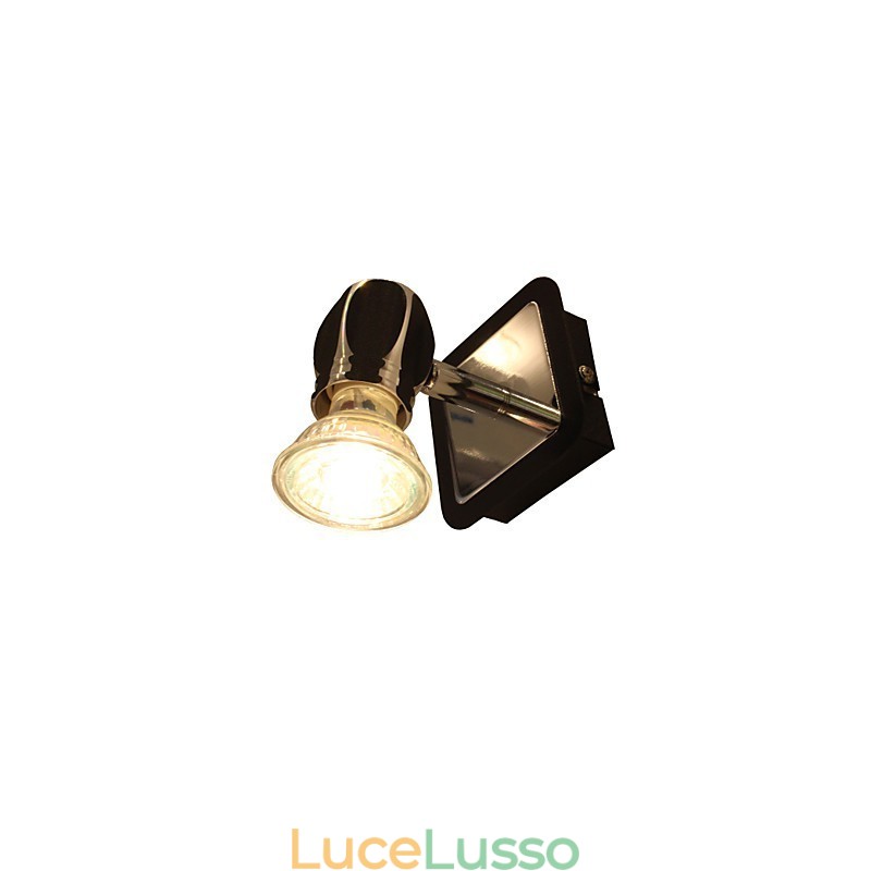 Moderne luci da parete nere per il bagno 3W