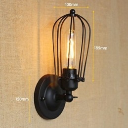 Lampada da parete decorativa per corridoio, scale, balcone, minimalista, industriale, retrò