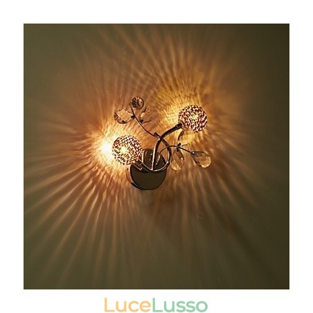 Applique da parete in cristallo Mini Style Modern Contemporary Metal Applique da parete in cristallo Mini Style Modern Contemporary Metal