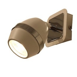 Moderne luci da parete cromate sferiche per il bagno 3W