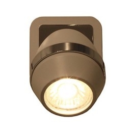 Moderne luci da parete cromate sferiche per il bagno 3W