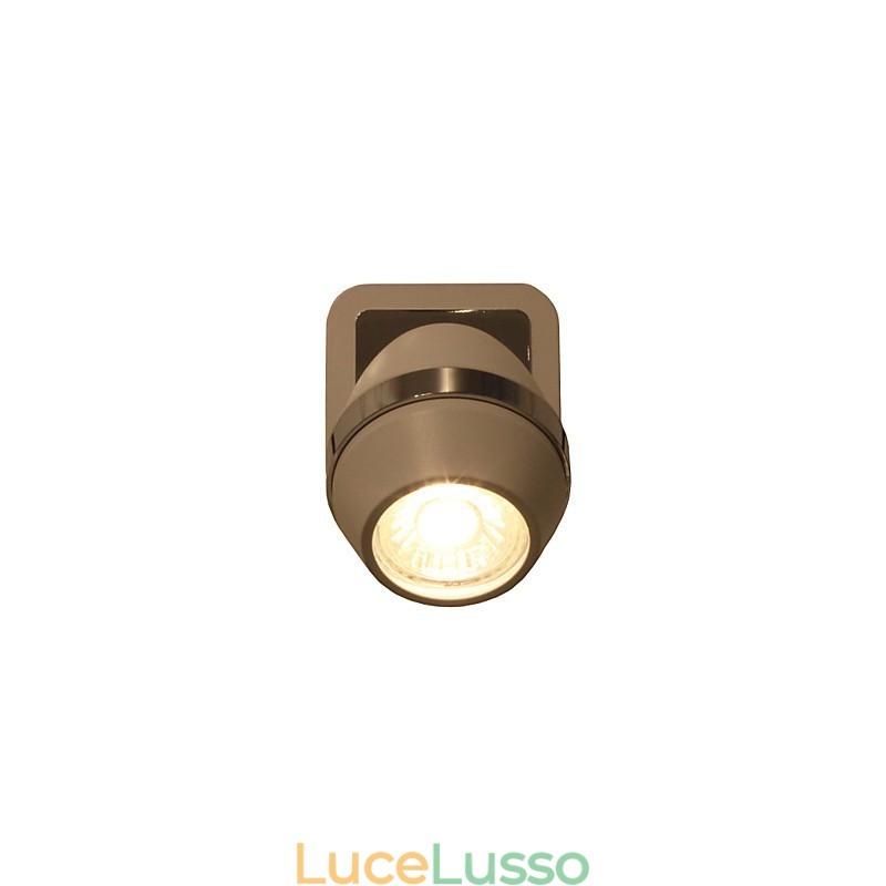 Moderne luci da parete cromate sferiche per il bagno 3W