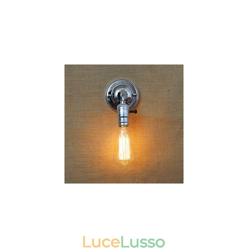 Interruttori rotanti American Rural Countryside Retro Modern Edison Lampadina Corridoio Mini Soggiorno Lampada da parete