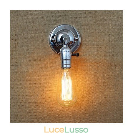 Interruttori rotanti American Rural Countryside Retro Modern Edison Lampadina Corridoio Mini Soggiorno Lampada da parete Interruttori rotanti American Rural Countryside Retro Modern Edison Lampadina Corridoio Mini Soggiorno Lampada da parete