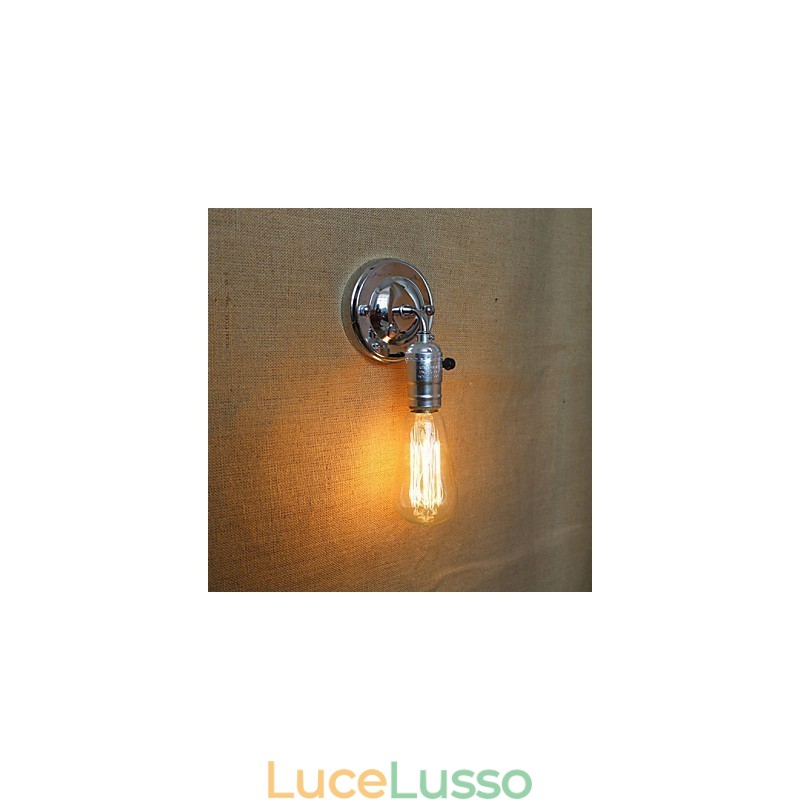 Interruttori rotanti American Rural Countryside Retro Modern Edison Lampadina Corridoio Mini Soggiorno Lampada da parete