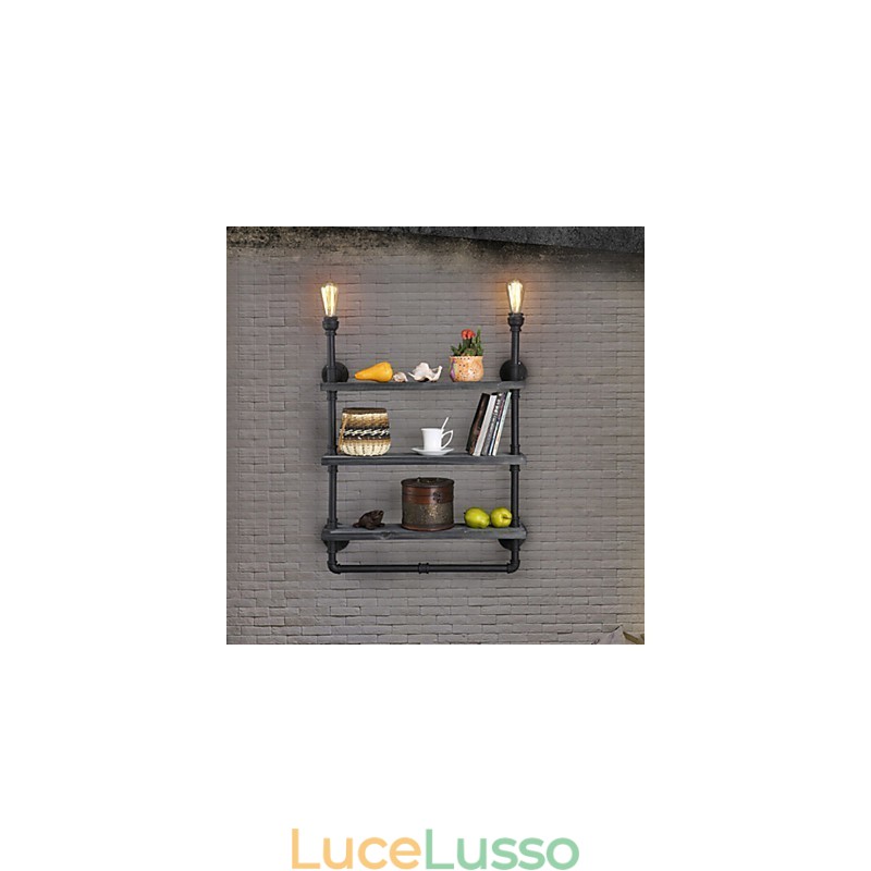 Applique da parete Mini Style Rustic Lodge Metallo