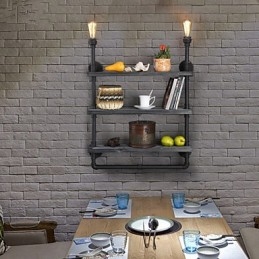Applique da parete Mini Style Rustic Lodge Metallo