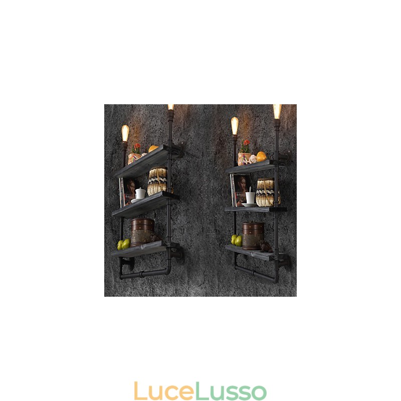 Applique da parete Mini Style Rustic Lodge Metallo