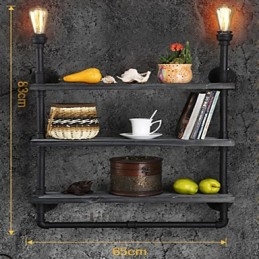 Applique da parete Mini Style Rustic Lodge Metallo