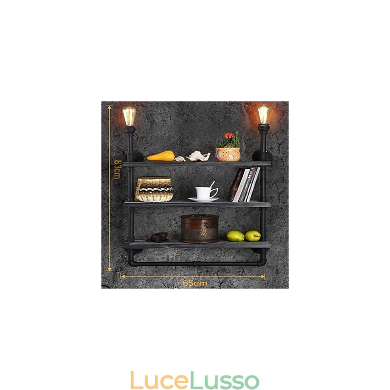 Applique da parete Mini Style Rustic Lodge Metallo