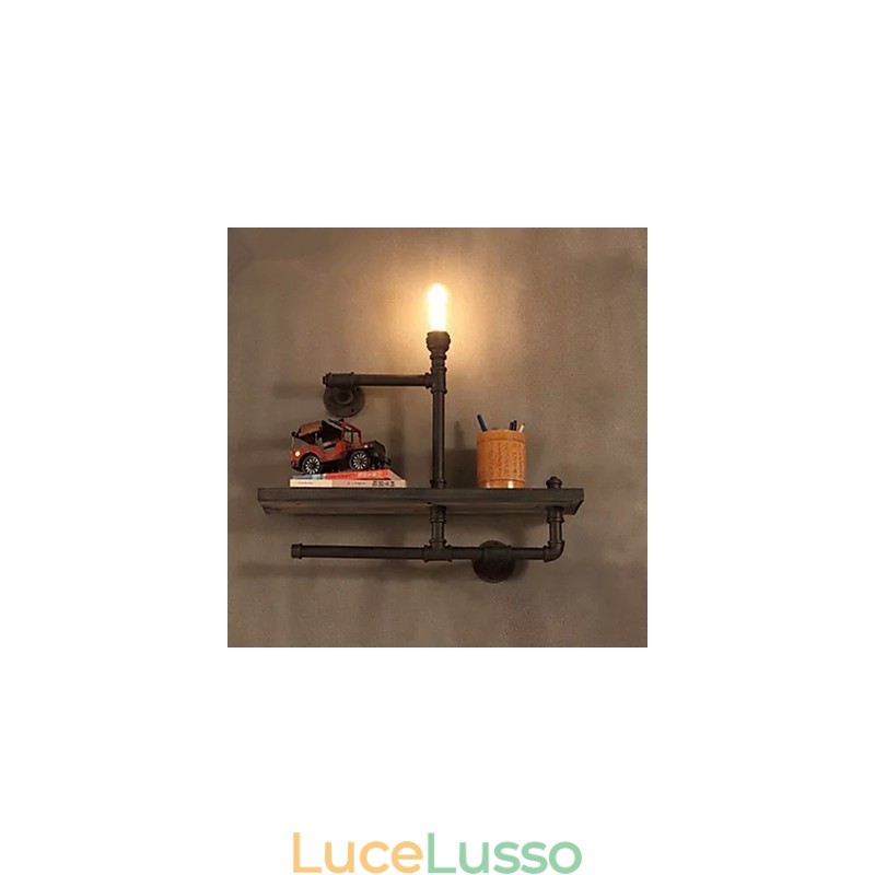 Applique da parete Mini Style Rustic Lodge Metallo