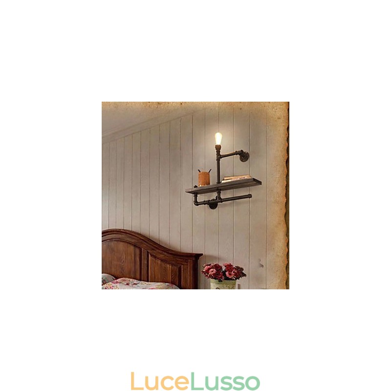 Applique da parete Mini Style Rustic Lodge Metallo