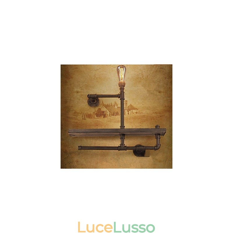 Applique da parete Mini Style Rustic Lodge Metallo