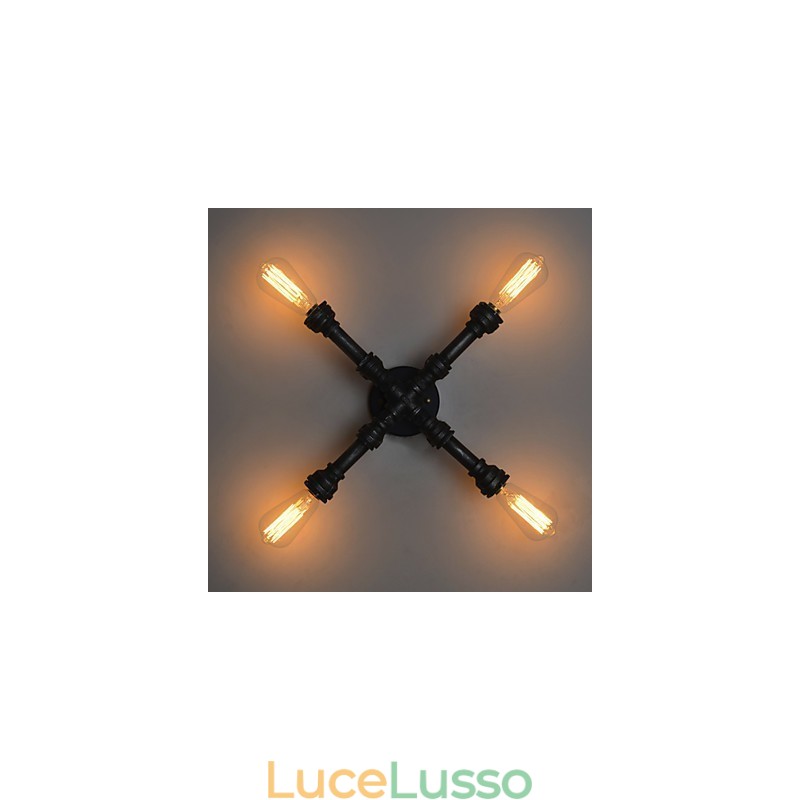Applique da parete Mini Style Rustic Lodge Metallo