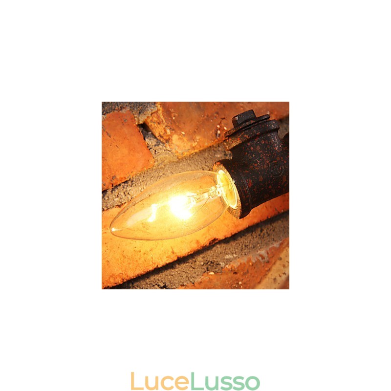 Applique da parete Mini Style Rustic Lodge Metallo