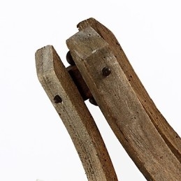 Lampada da parete in legno rustico americano vintage a forma di botte di vino, lampada da soggiorno e camera da letto