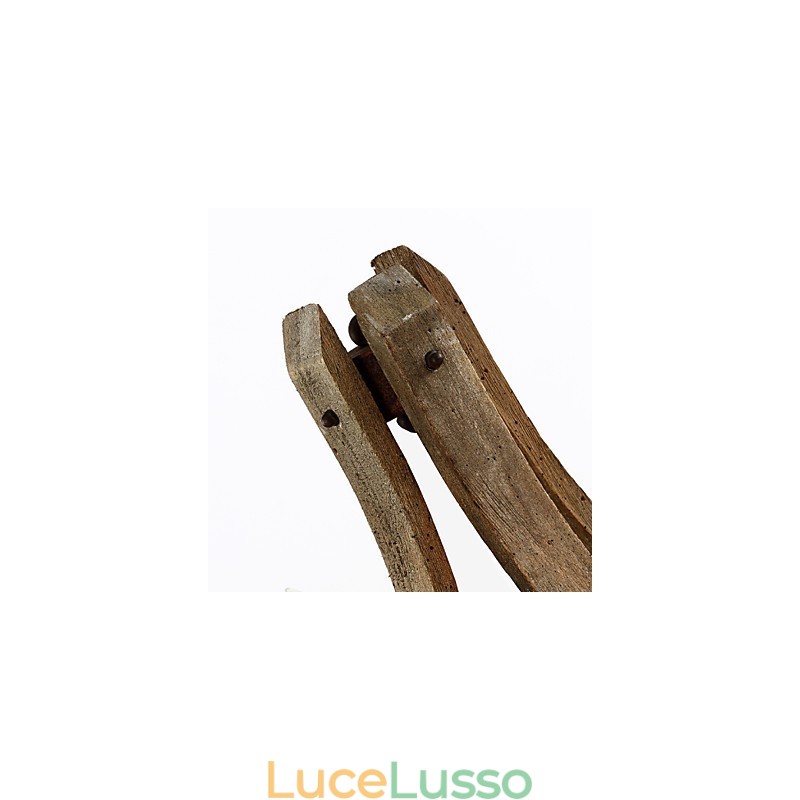 Lampada da parete in legno rustico americano vintage a forma di botte di vino, lampada da soggiorno e camera da letto