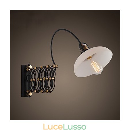 Lampada da parete telescopica in ferro per ristorante americano vintage industriale, camera da letto, studio, scala creativa, corridoio Lampada da parete telescopica in ferro per ristorante americano vintage industriale, camera da letto, studio, scala creativa, corridoio