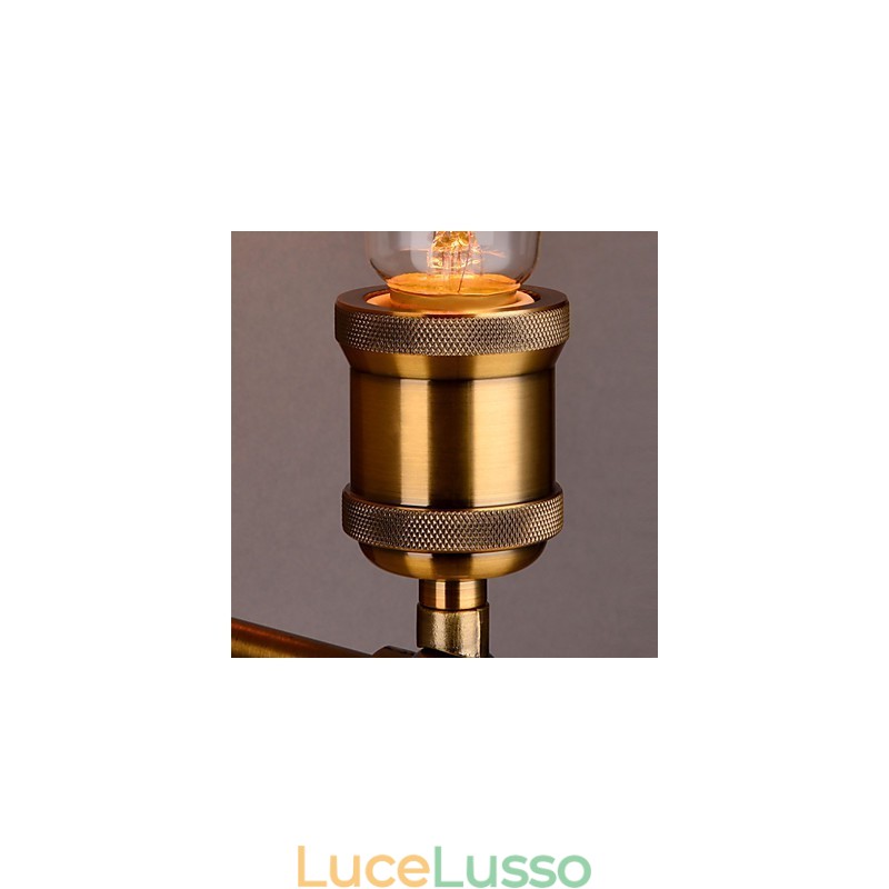 Applique per la casa Applique minimalista per interni Corridoio Lampada in ferro battuto Lampade da comodino per camera da letto Soggiorno