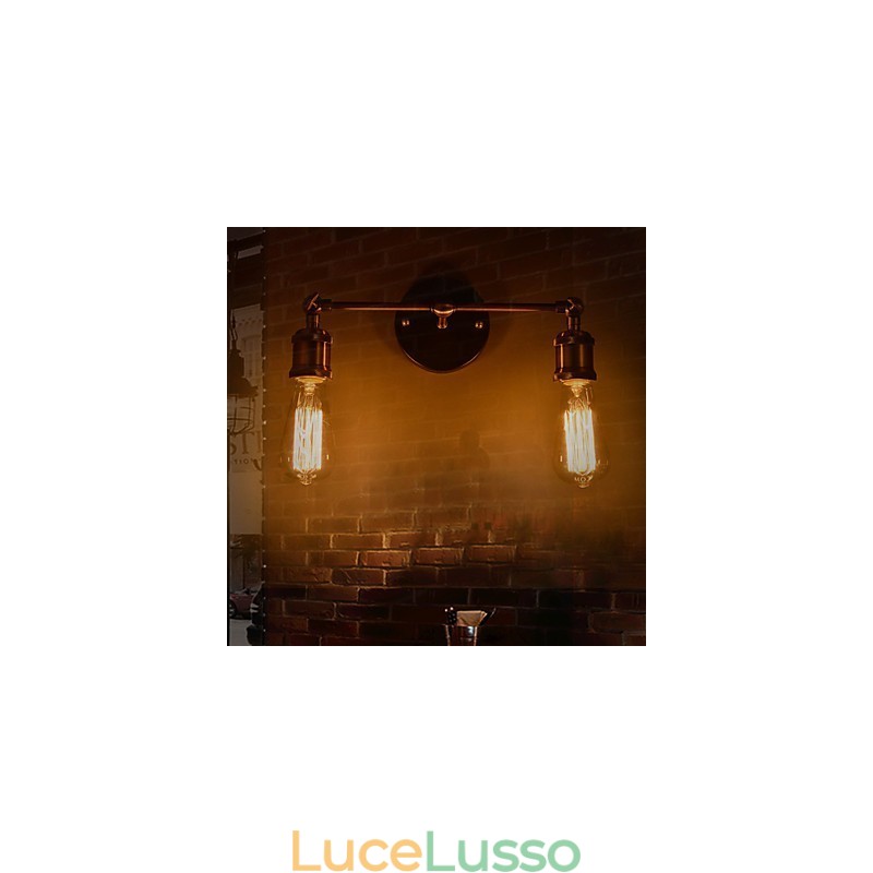 Applique per la casa Applique minimalista per interni Corridoio Lampada in ferro battuto Lampade da comodino per camera da letto Soggiorno