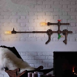 Applique da parete Mini Style Rustic Lodge Metallo