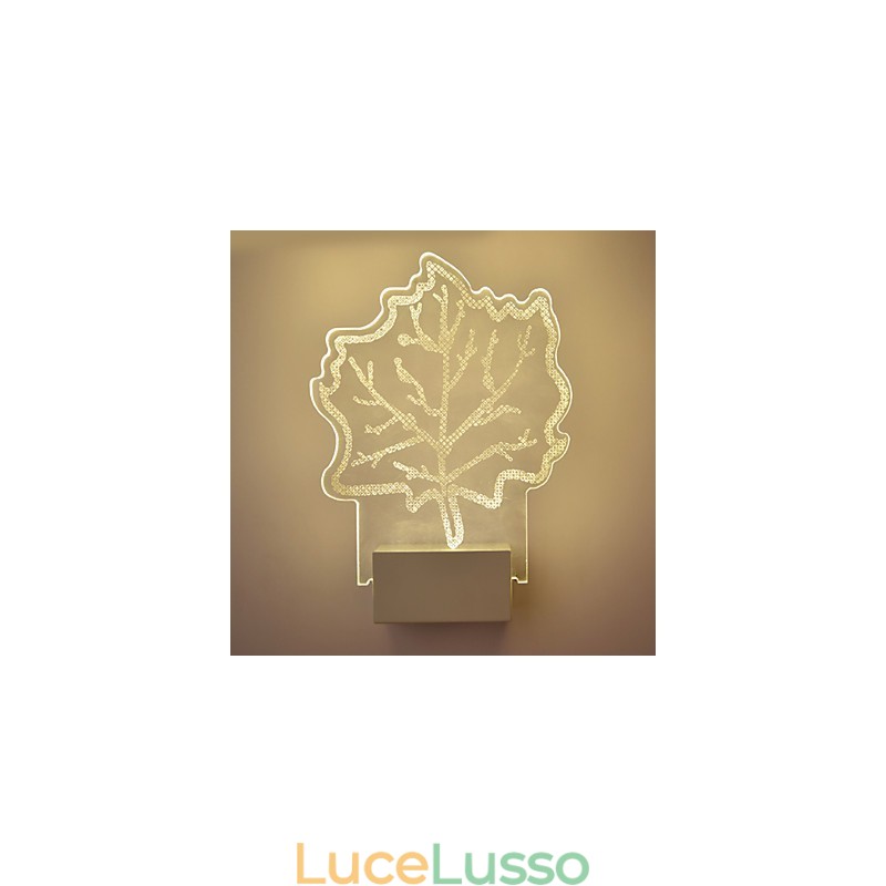 Lampada da parete in acrilico Lampada in PVC Chip luminoso Moderno contemporaneo Metallo
