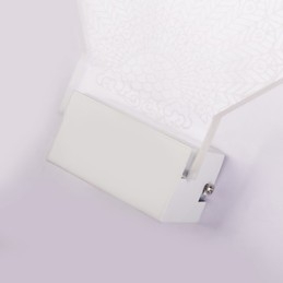 Lampada da parete in acrilico Lampada in PVC Luce moderna contemporanea Metallo