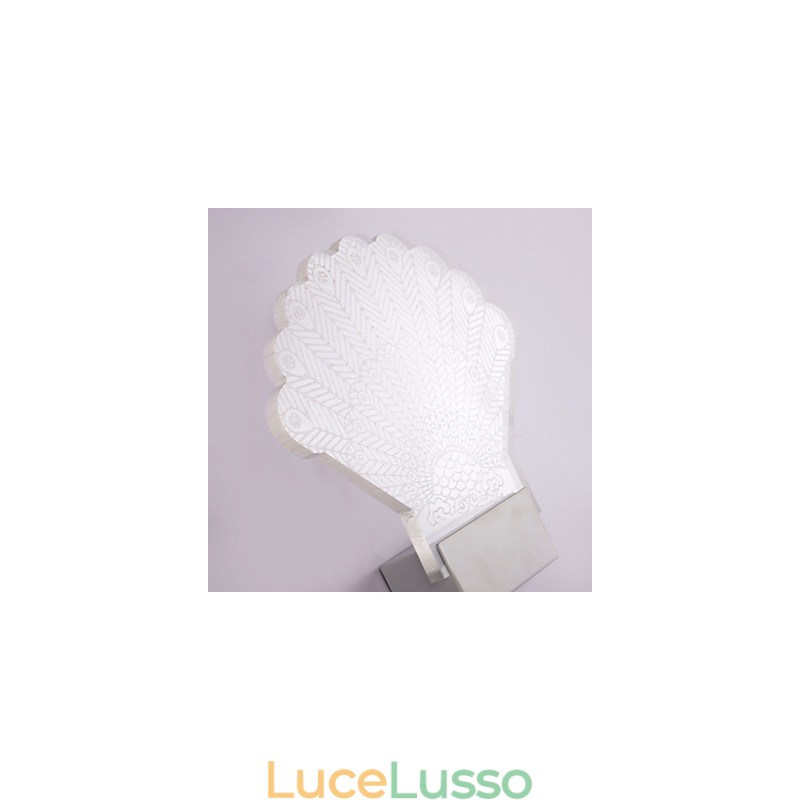 Lampada da parete in acrilico Lampada in PVC Luce moderna contemporanea Metallo