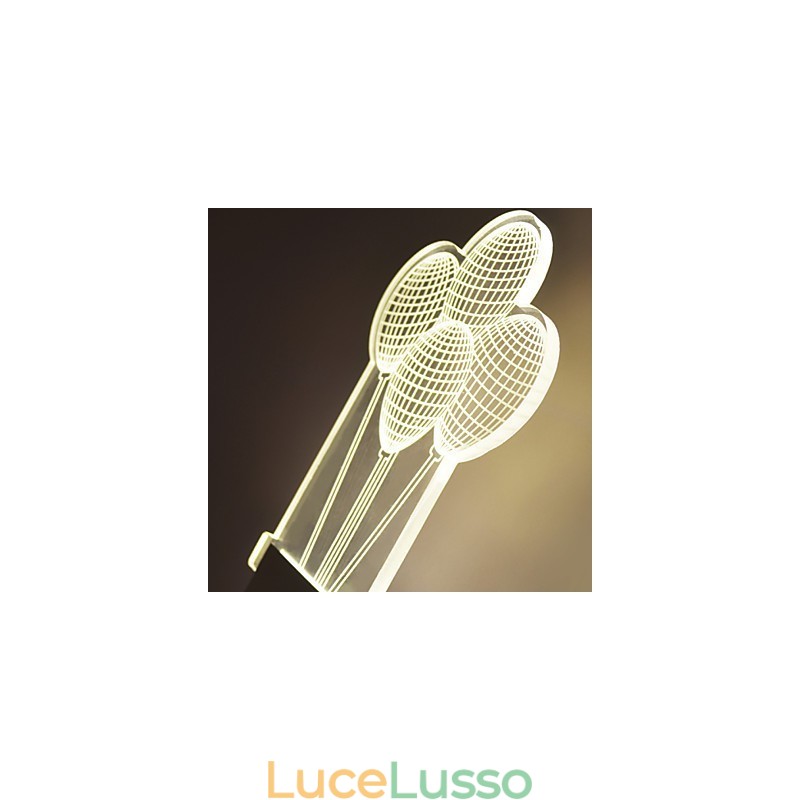 Lampada da parete in acrilico Lampada in PVC Luce moderna contemporanea Metallo