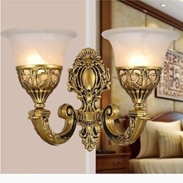 Lampada da parete europea della camera da letto La testa di un letto