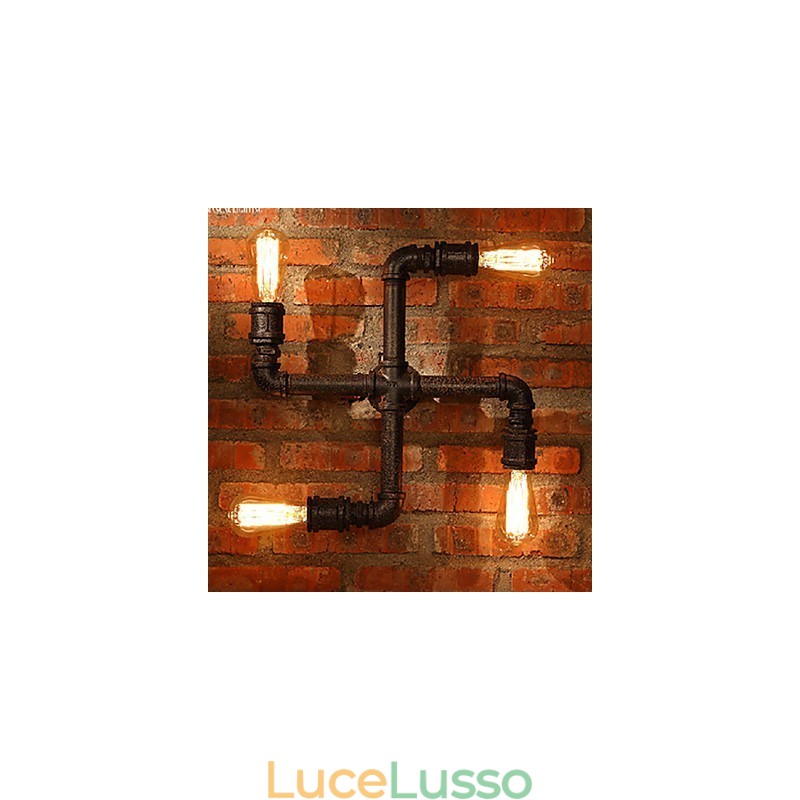 Applique da parete Mini Style Rustic Lodge Metallo