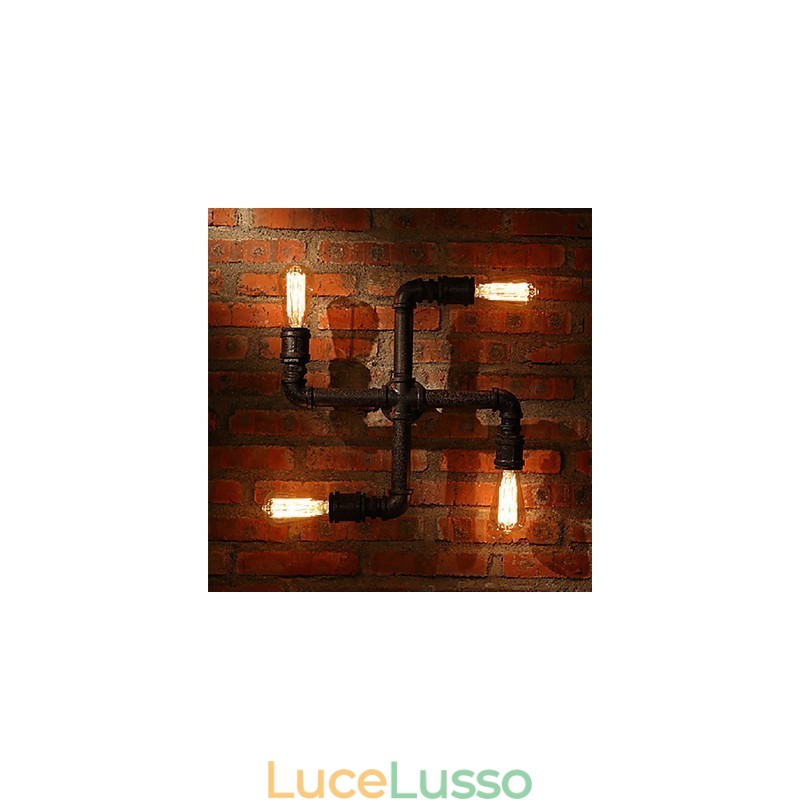 Applique da parete Mini Style Rustic Lodge Metallo