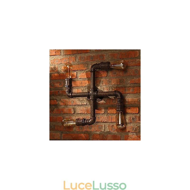 Applique da parete Mini Style Rustic Lodge Metallo