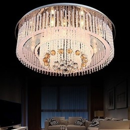 Lampadario Cristallo Moderno Contemporaneo Cristallo