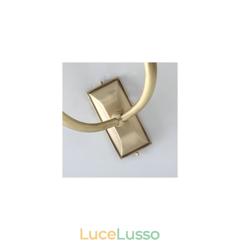 Applique da parete in stile mini Country Metal
