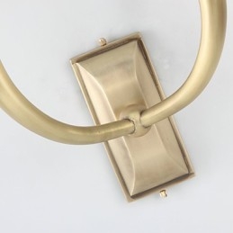 Applique da parete in stile mini Country Metal