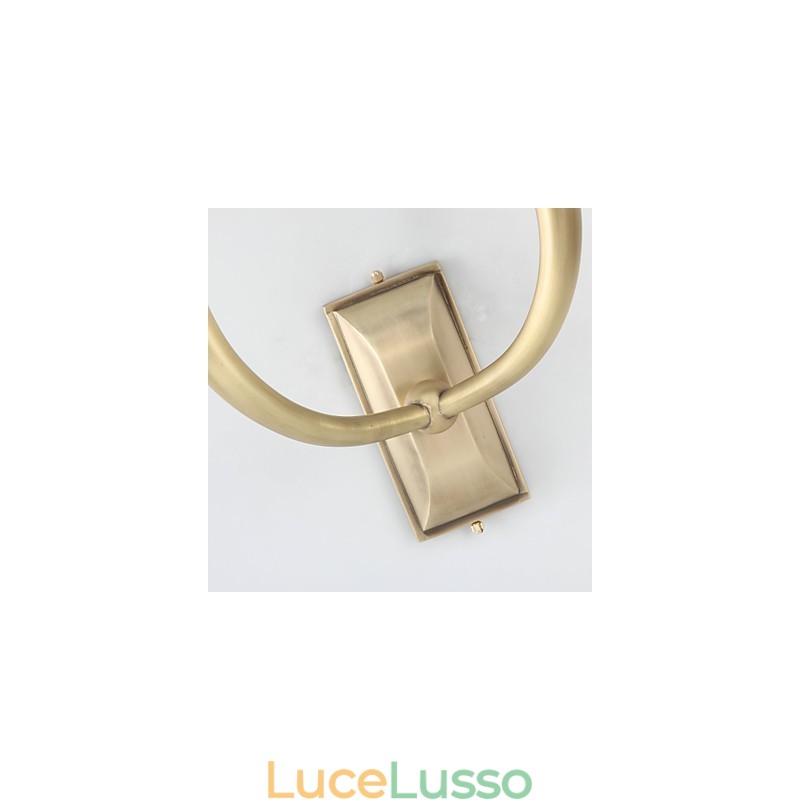 Applique da parete in stile mini Country Metal