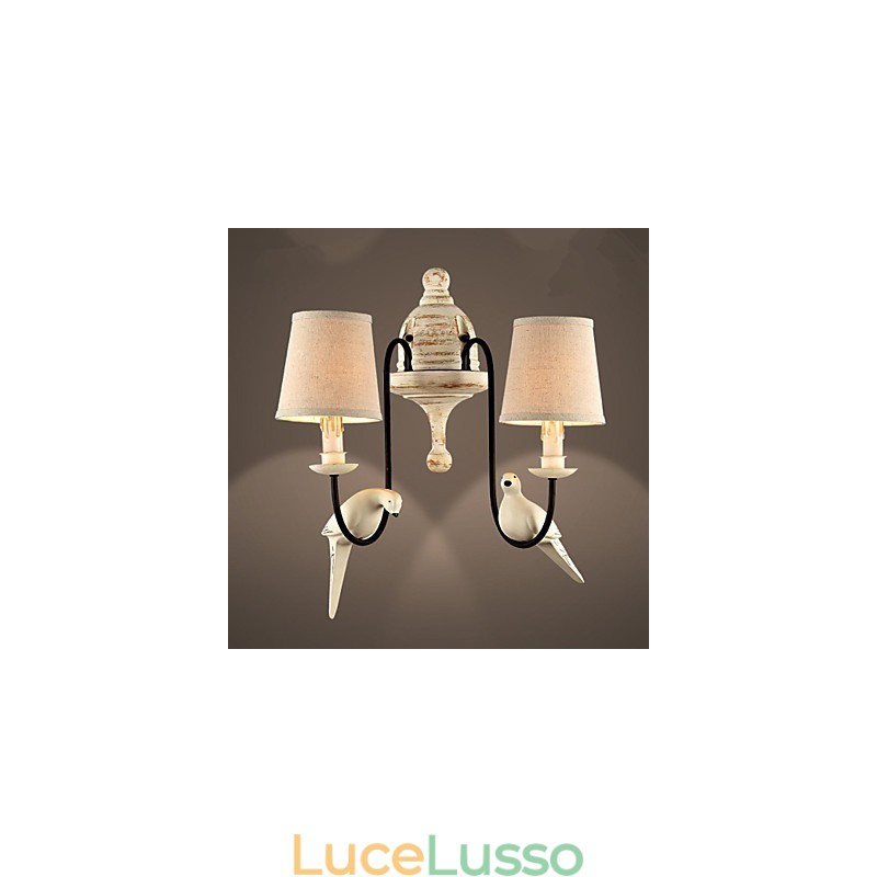 Applique da parete Mini Style Tradizionale Classico Resina