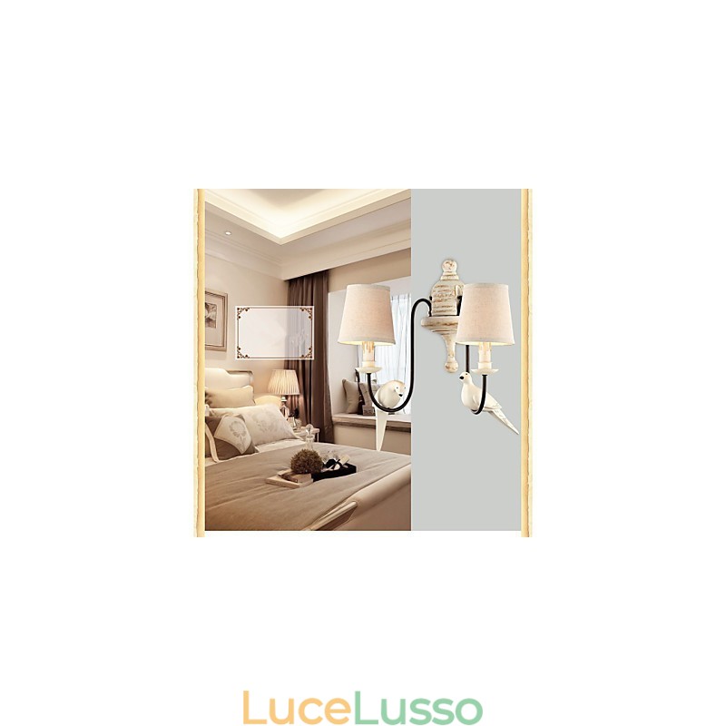 Applique da parete Mini Style Tradizionale Classico Resina