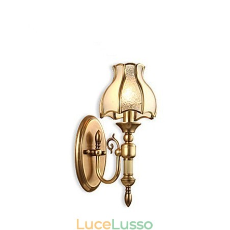 Applique da parete Mini Style Tradizionale Classico Metallo