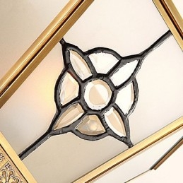 Applique da parete Mini Style Tradizionale Classico Metallo