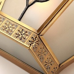 Applique da parete Mini Style Tradizionale Classico Metallo