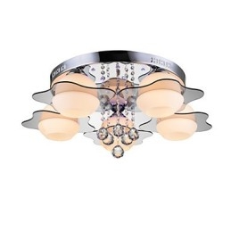 Telecomando 5 luci con luce da soffitto moderna blu rossa da montare a filo