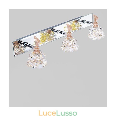 Applique da parete Illuminazione per il bagno Moderno Contemporaneo Metallo Applique da parete Illuminazione per il bagno Moderno Contemporaneo Metallo